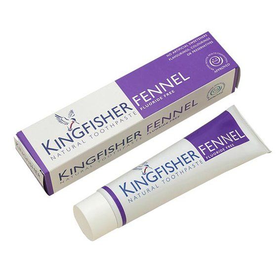 Kingfisher Tannkrem fennikel u/fluor