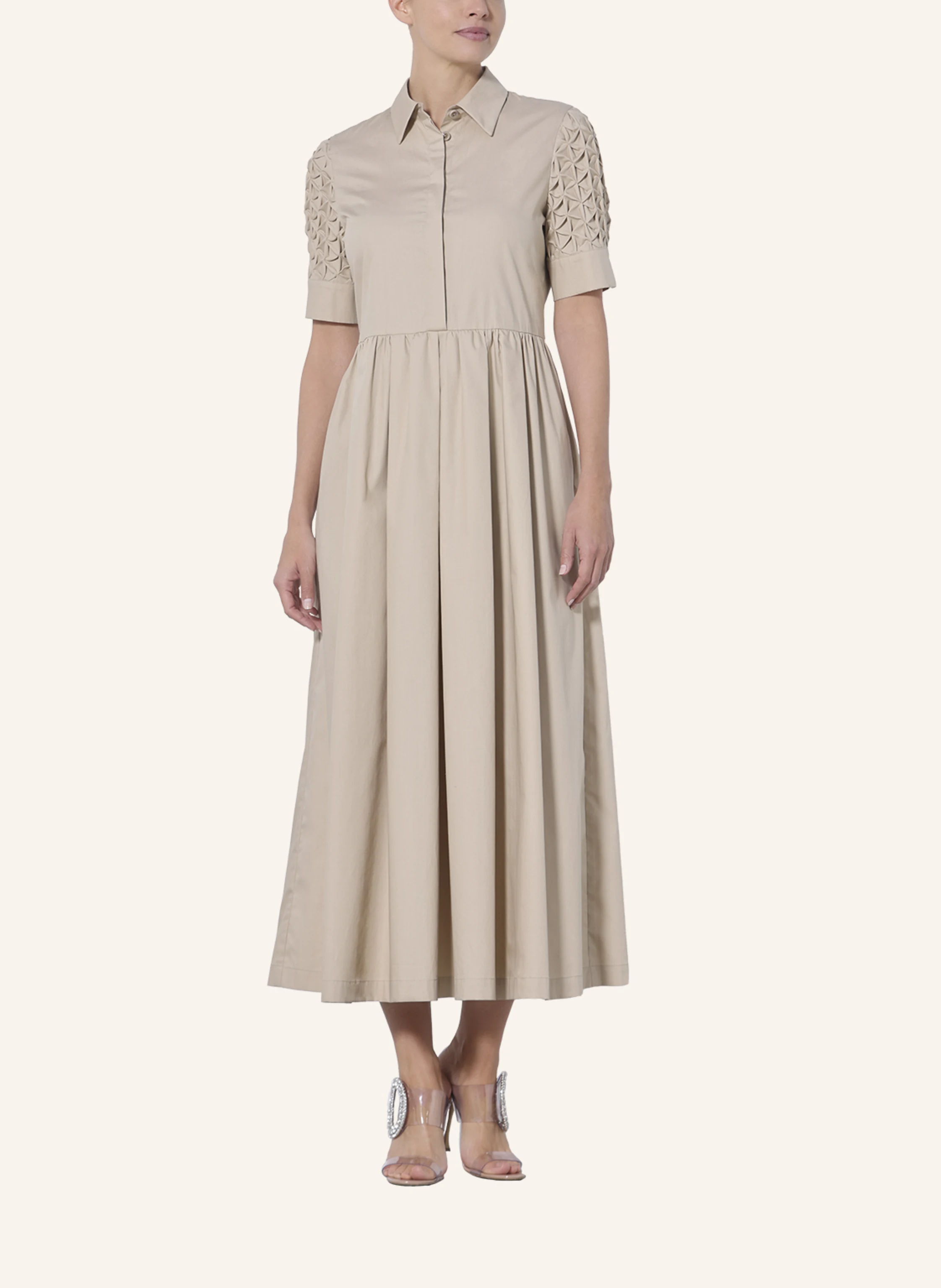 ARMARGENTUM Kleid HARU mit Halbarm