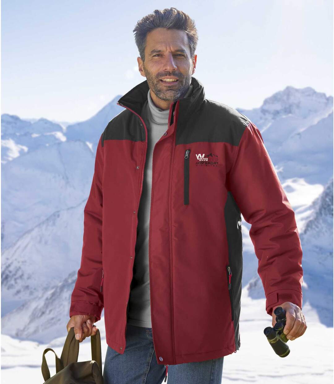 Parka Ski Bicolore Winter Snow