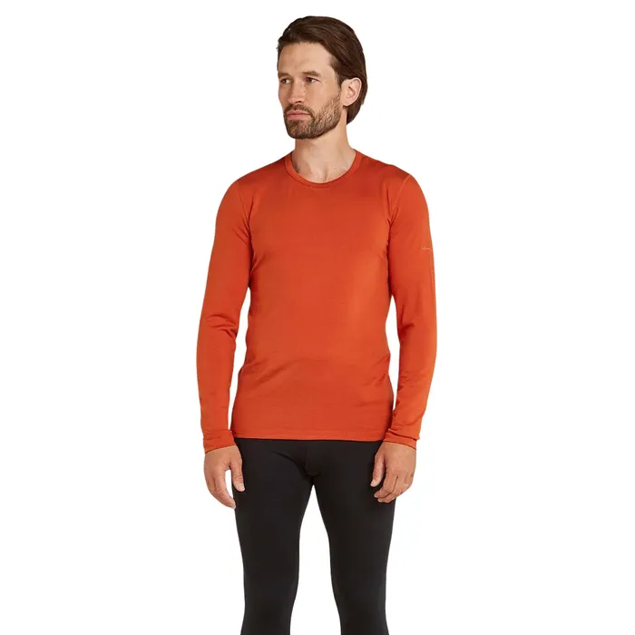 Icebreaker Core Heavyweight LS Crewe Thermoshirt Heren