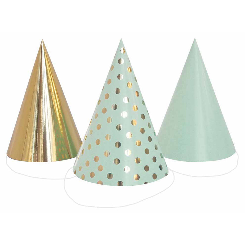 I AM CREATIVE Partyhüte, 6 Stück