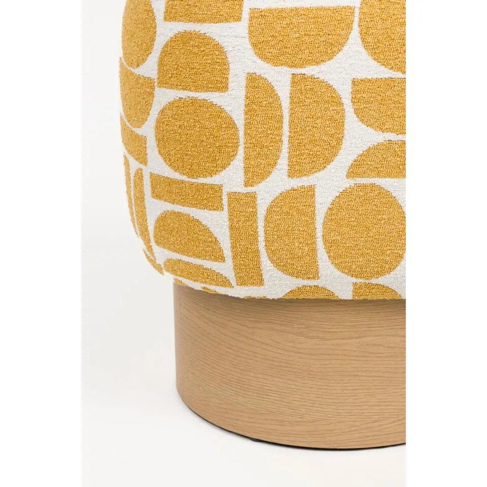 Housecraft Living Cyril Poef/ Krukje Geel
