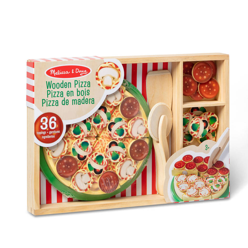 Melissa & Doug houten pizza party