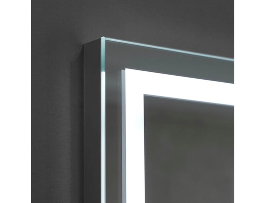 LEDIMEX - Miroir triled l.120 x h.80 cm - zone grossissante - série ma...