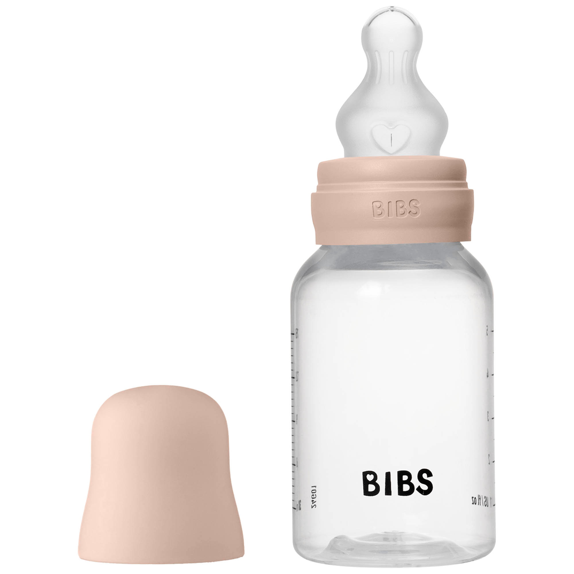 Bibs babyfles met siliconen speen - slow flow 150ml - flesjes - Prénatal