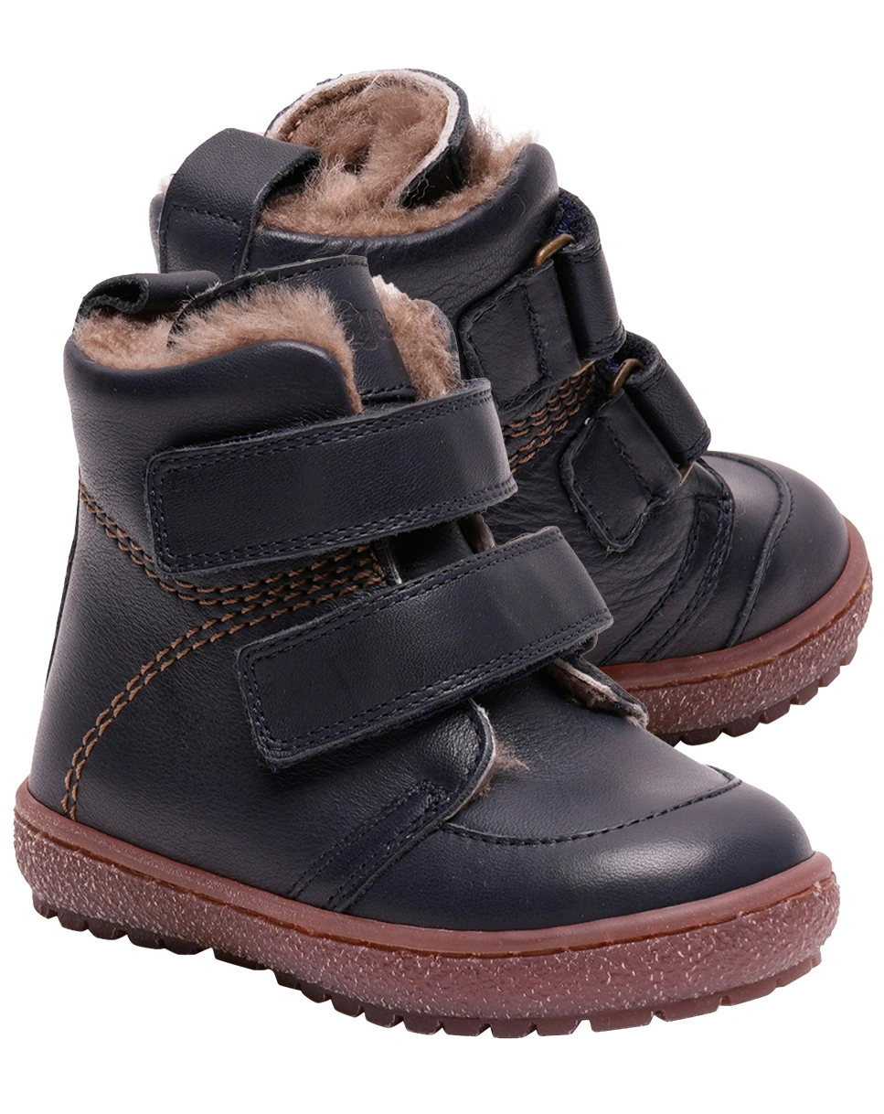 Winter-Boots STORM LAMB gefüttert in dark blue