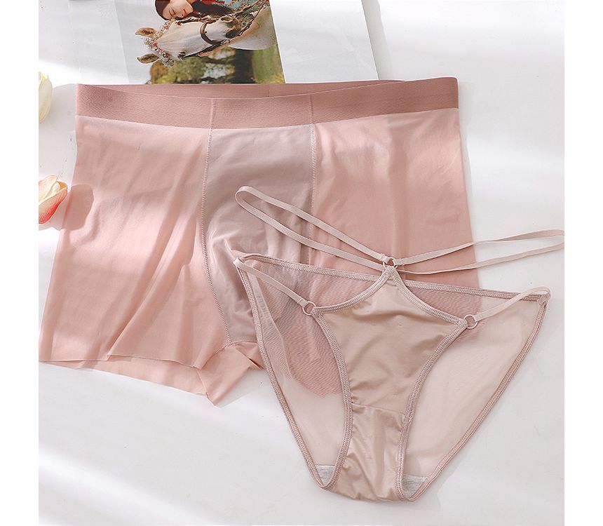Pancherry - Koppelset: Strikbroekje + Boxershort