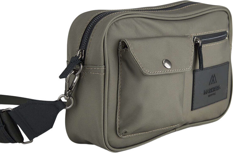 Markberg DarlaMBG Cross. Bag, Recycled Dark olive w/black