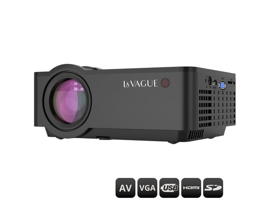 LA VAGUE - Vidéoprojecteur Home Cinéma Lv-hd320 bundle vidéoprojecteur led avec écran lv-sta100fp ...