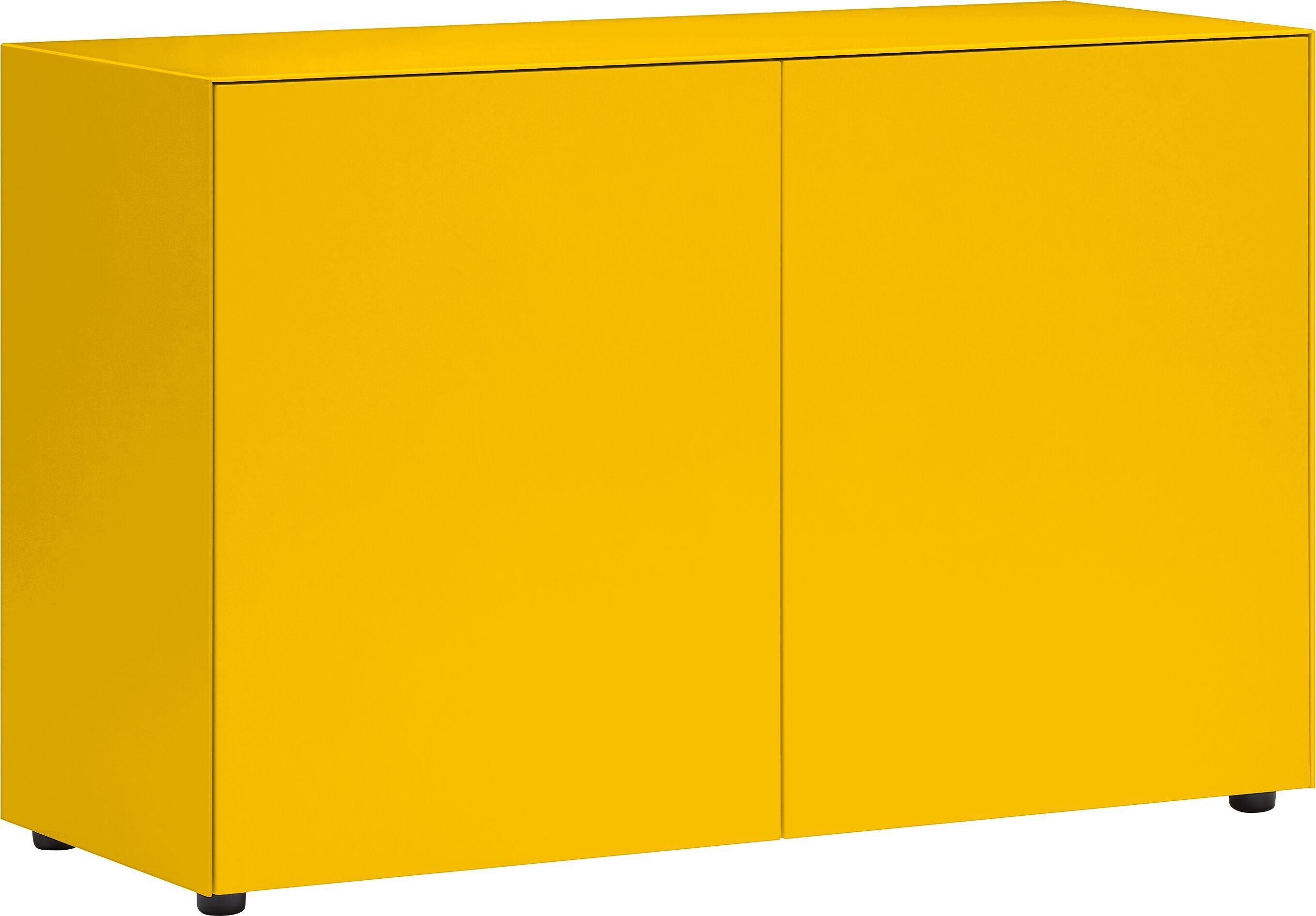 LUX Sideboard - Gelb / B: 120.0 cm x T: 46.0 cm x H: 74.5 cm