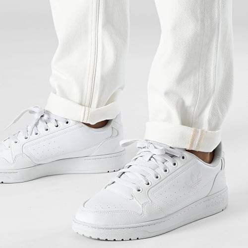 Jean Regular Loose Chris Blanc Cassé
