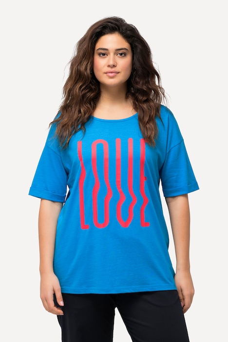 T-Shirt, LOVE, Oversized, Rundhals, Halbarm