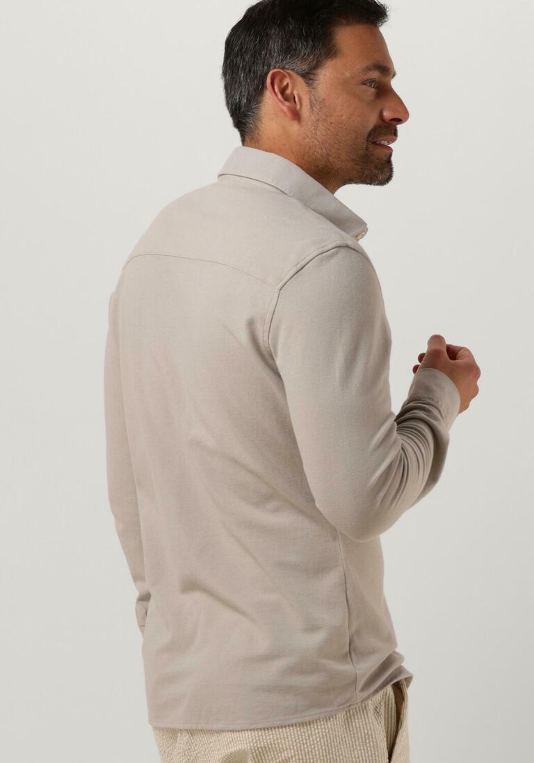THE GOODPEOPLE grijze the goodpeople casual overhemd strong