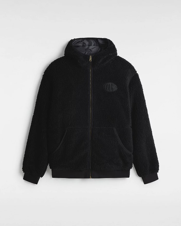 Vans Whittle Sherpa Jacket Black