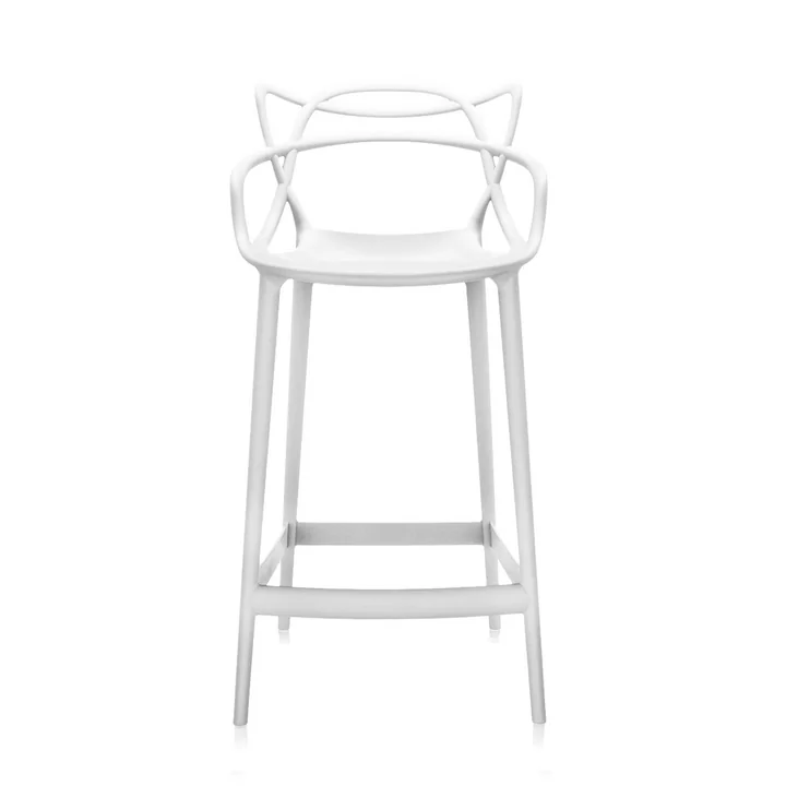 Kartell - Masters Barhocker H 65 cm, weiss