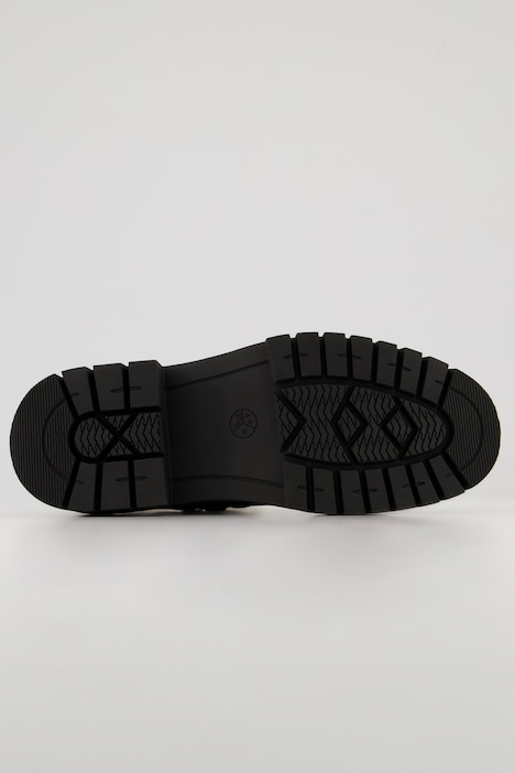 Chelesa-Boots, Jana Shoes, vegan, Veloursoptik, Weite G