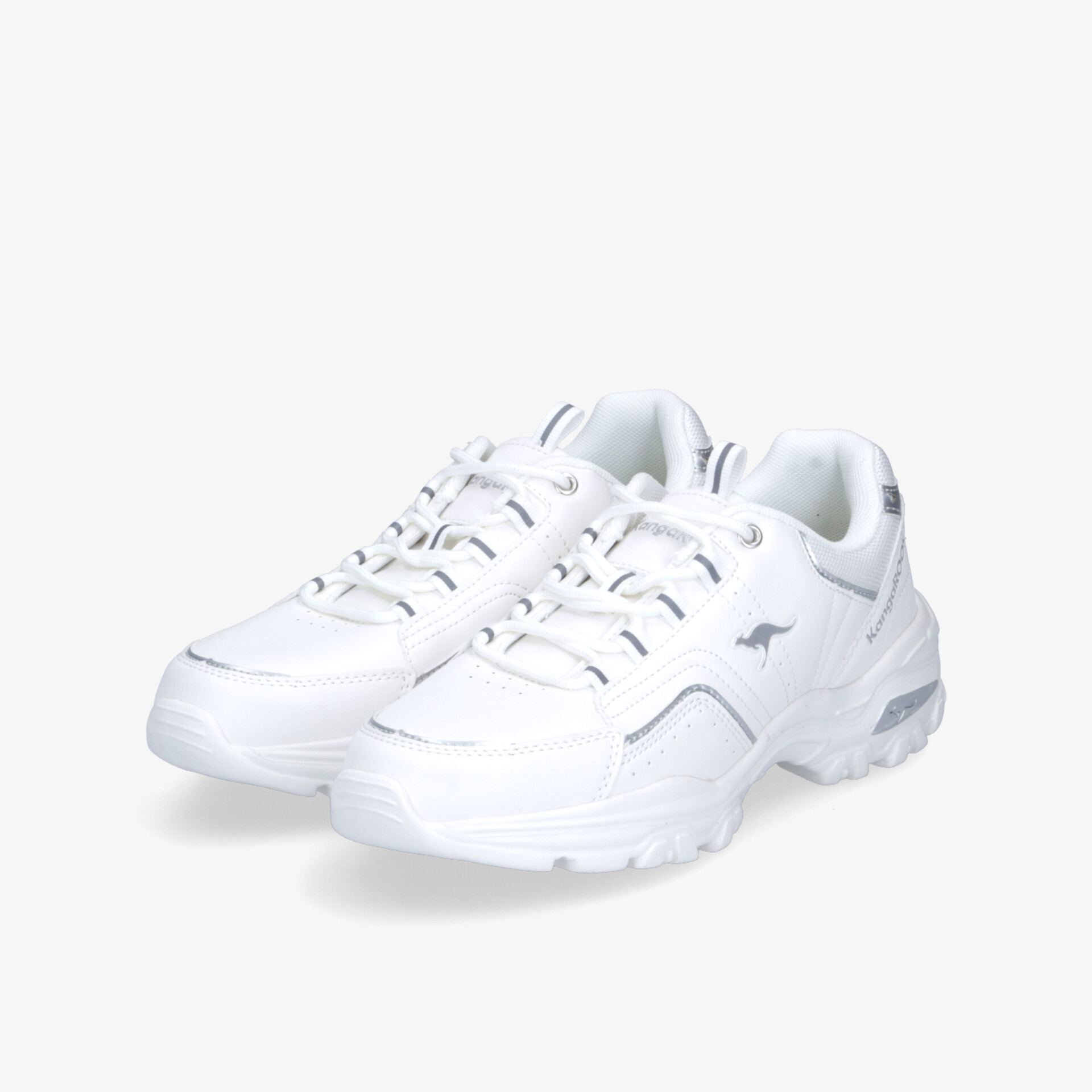 KangaROOS Damen Sneaker Low weiß