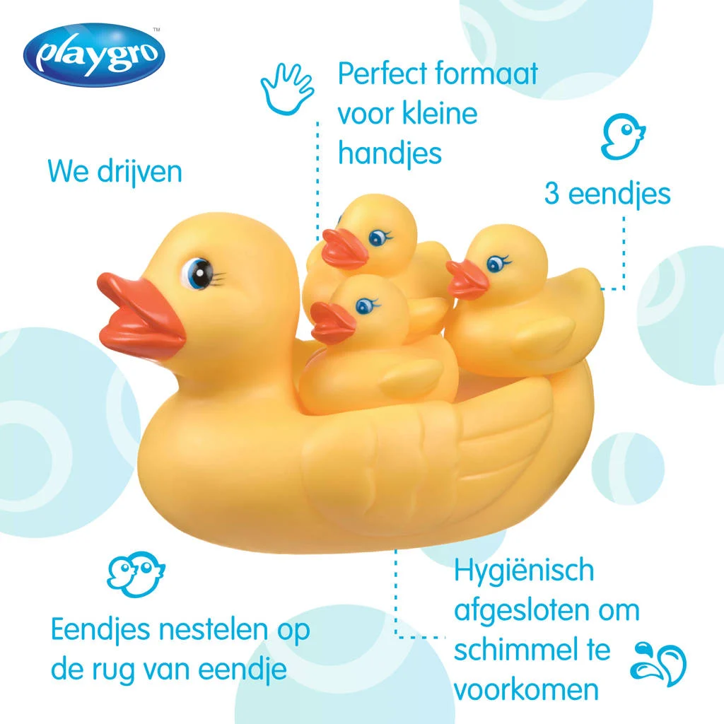 PLAYGRO Badeendjes familie