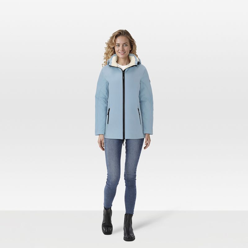 Veleste Teddie - Softshell jas - Blauw - 36