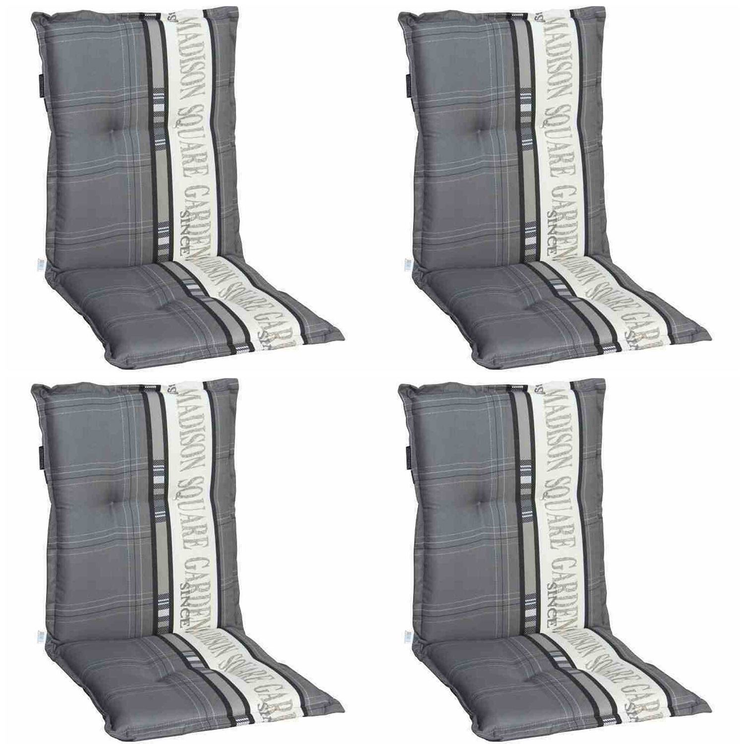 Sesselauflage nieder 4er-Set