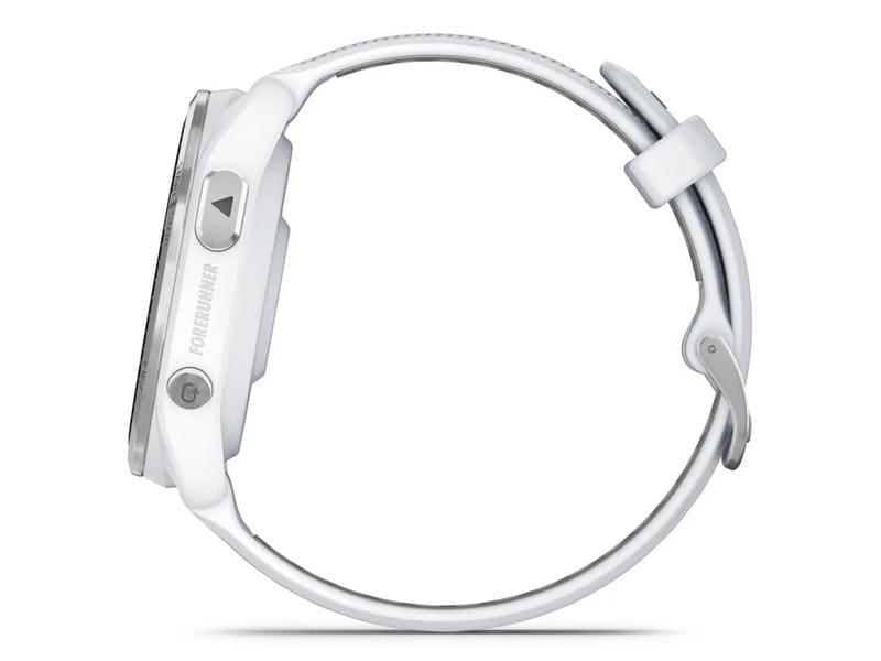 GARMIN Sportuhr Forerunner 965 Weiss Smarte Triathlonuhr