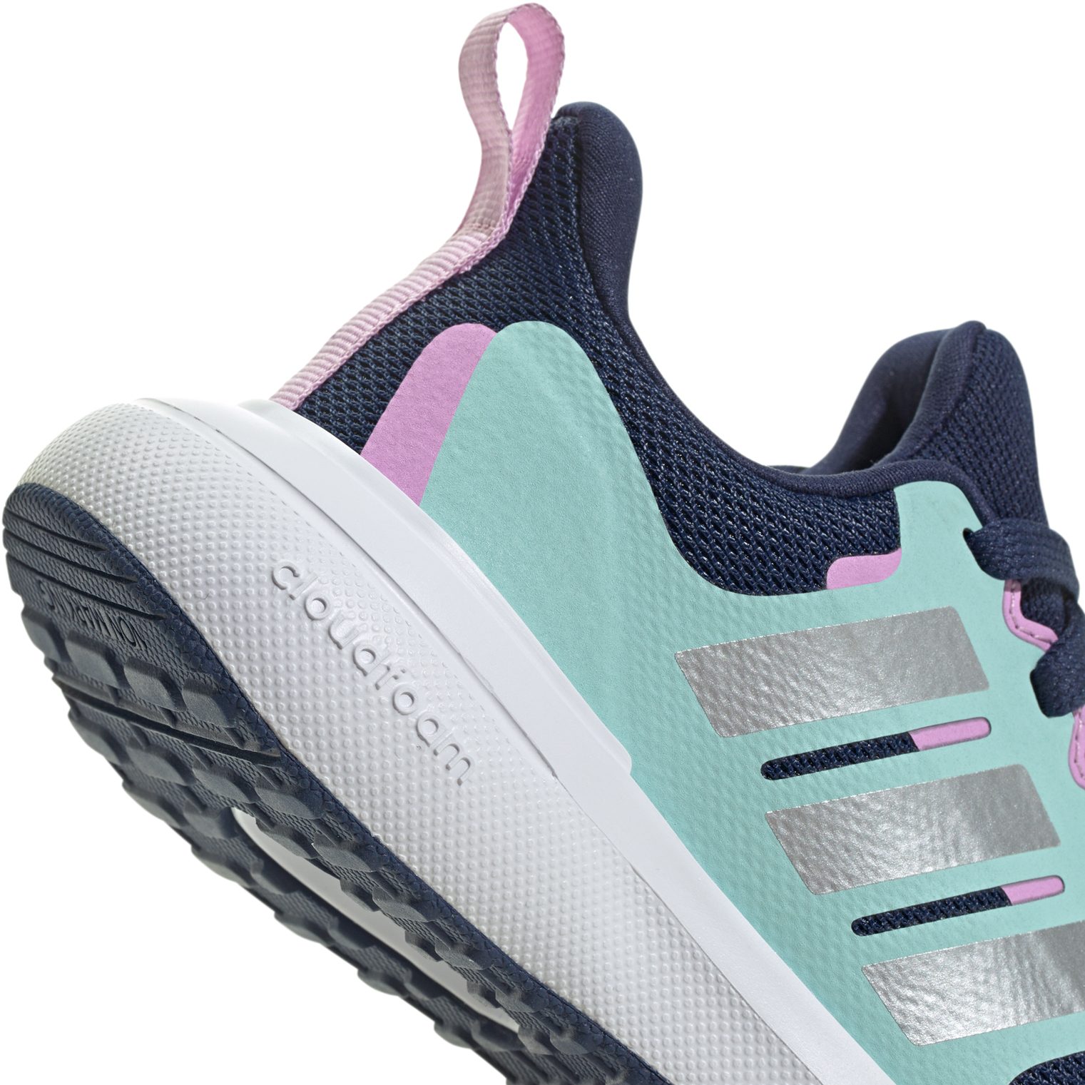 adidas FortaRun 2.0 Cloudfoam Lace Laufschuhe Kinder dark blue