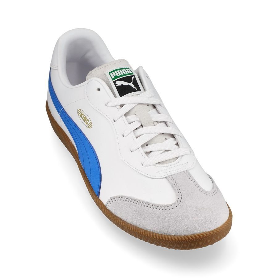 PUMA King 21 IT - Blanc/Bleu