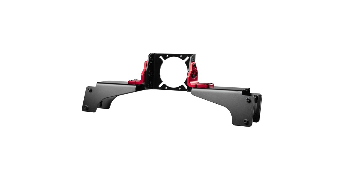Next Level RacingElite Premium DD Side & Front Mount Adapter bevestiging  (Zwart/rood)
