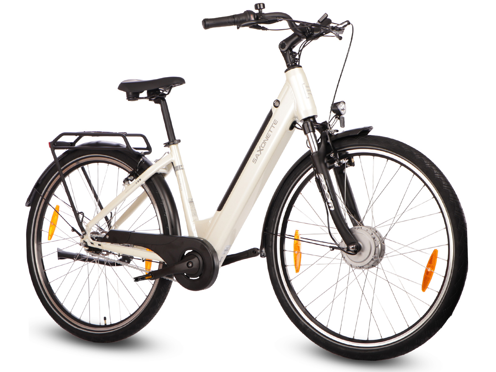 Saxonette Comfort Plus 5.0 Nexus 7 13Ah dames ebike - White