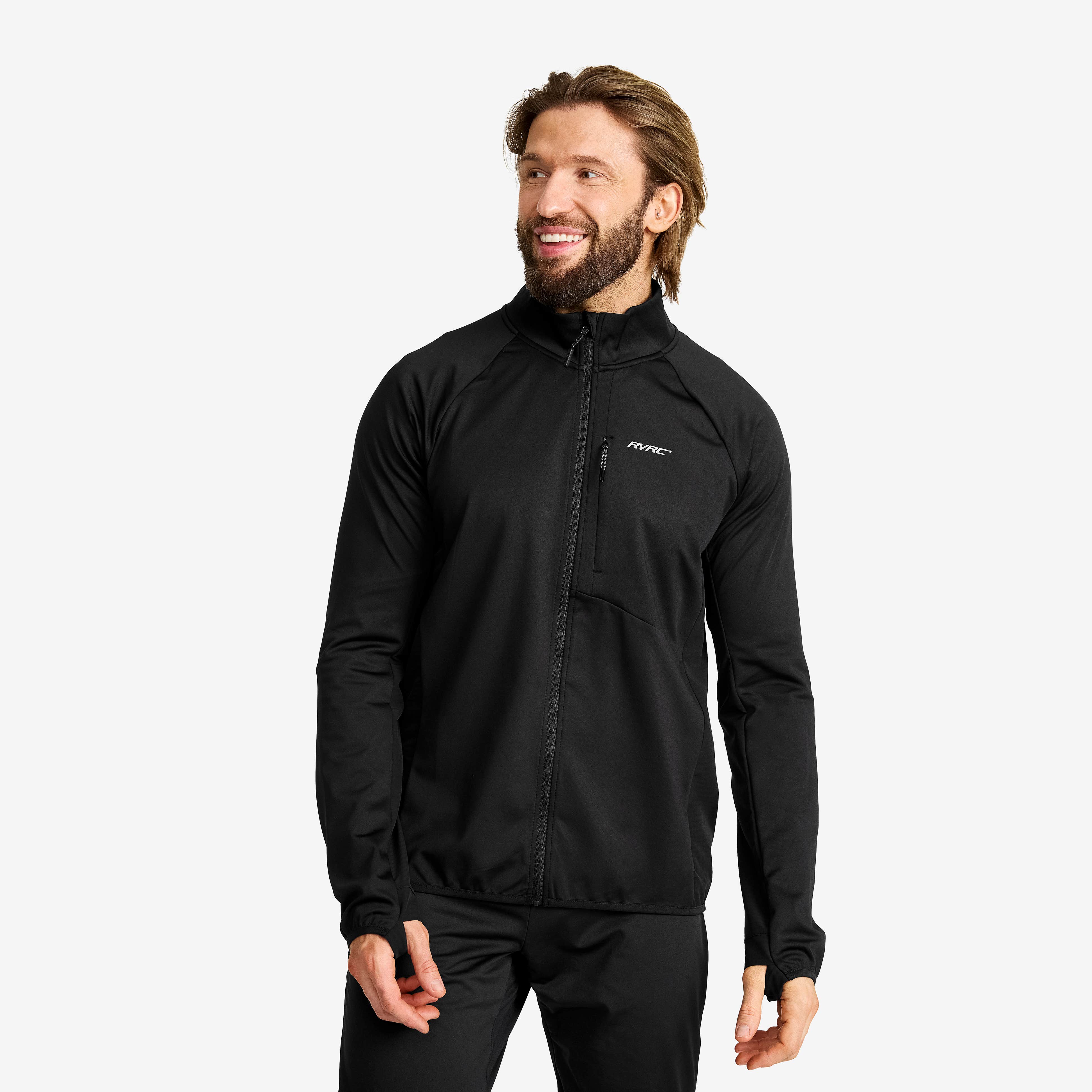 Pace Wind Jacket Herre Black