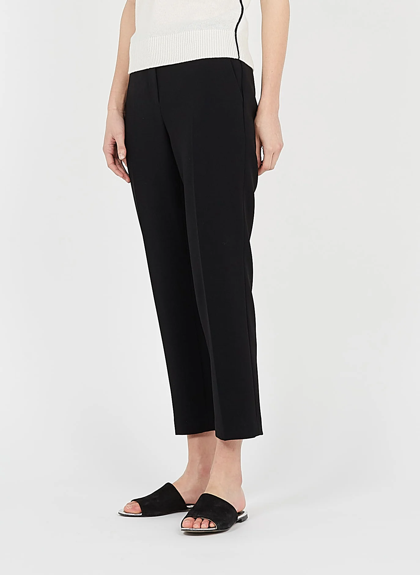 TREECA 4.ADMIRAL CRE - Pantalon droit| Noir