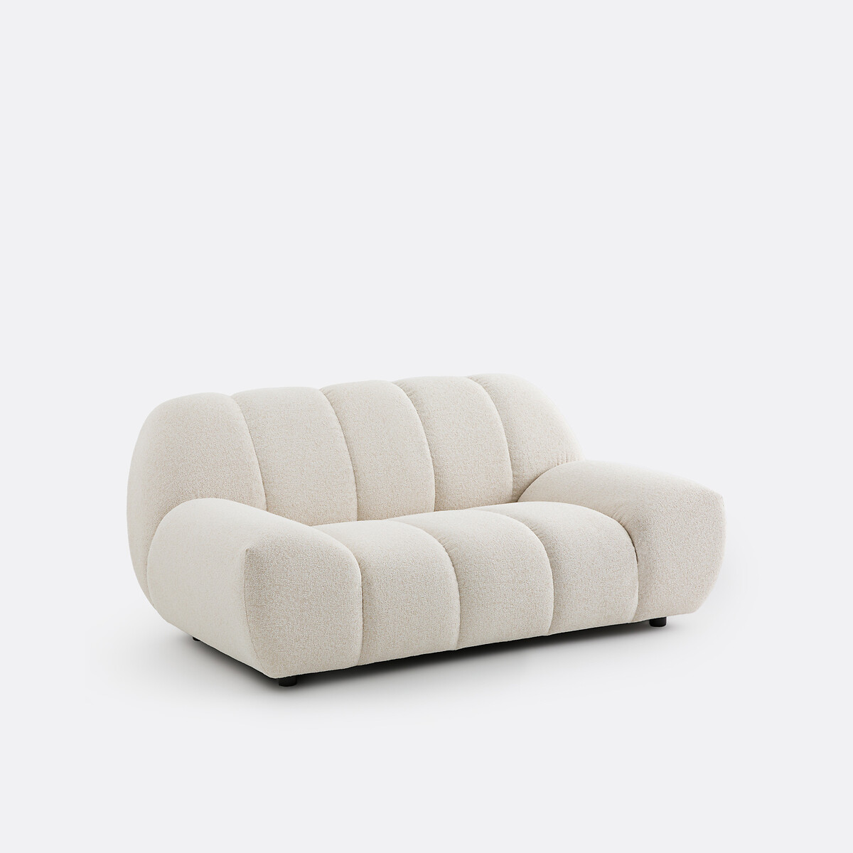 LA REDOUTE INTERIEURS<br>Sofá de 2 lugares, tecido multi-chenille, Nuria