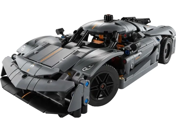 LEGO Technic 42173 Koenigsegg Jesko Absolut-hyperbil – grå
