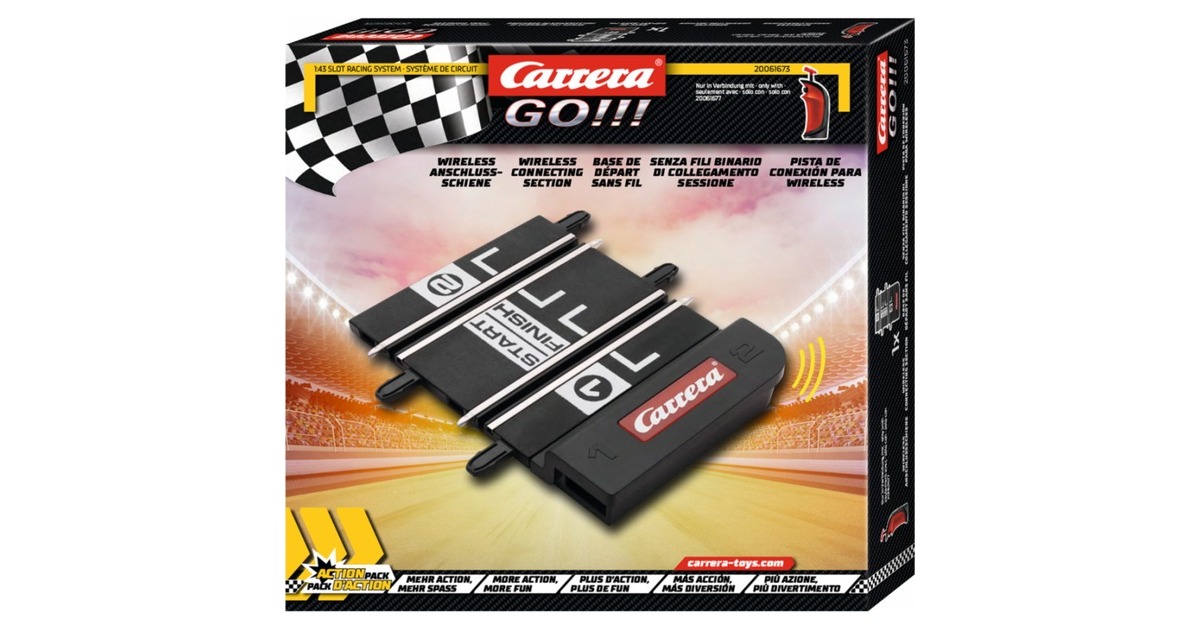 CarreraGO!!! Wireless verbindingsrails Spoor