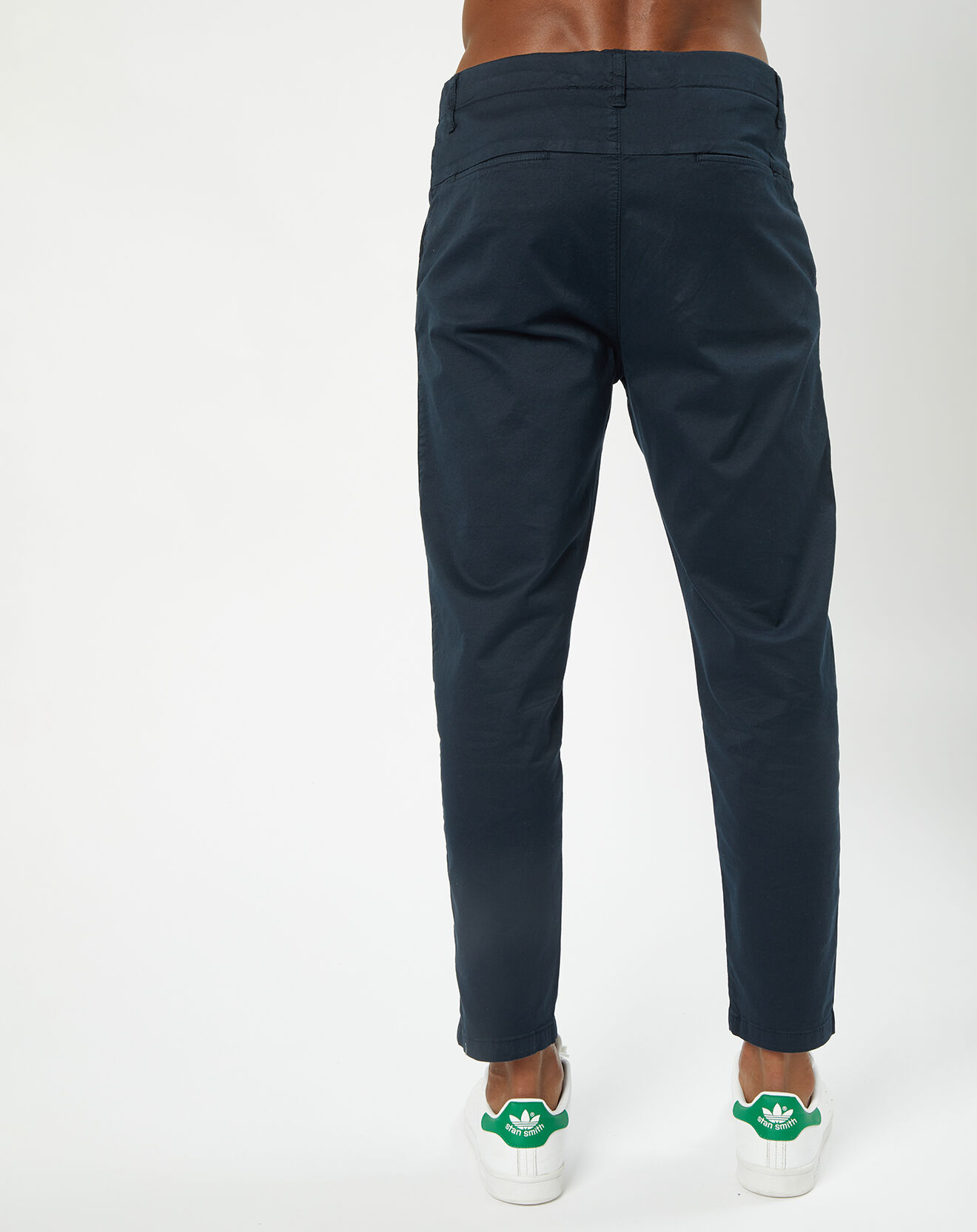 Marc O'Polo Pantalon Belsbo Jogger Coton Organic bleu marine