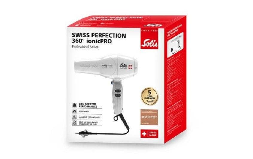 Profihaartrockner Swiss Perfection 360° ionicPRO WeissFöhn