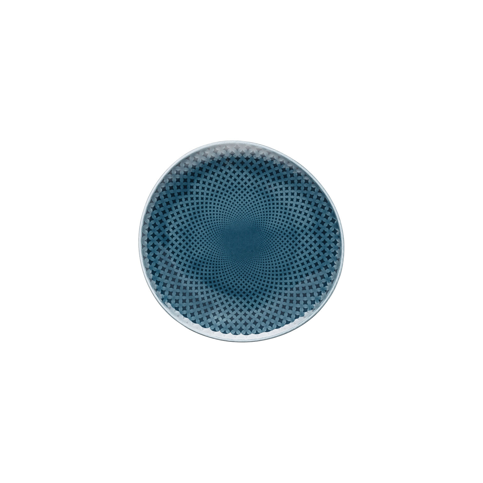 Junto Ocean Blue Teller 16 cm flach