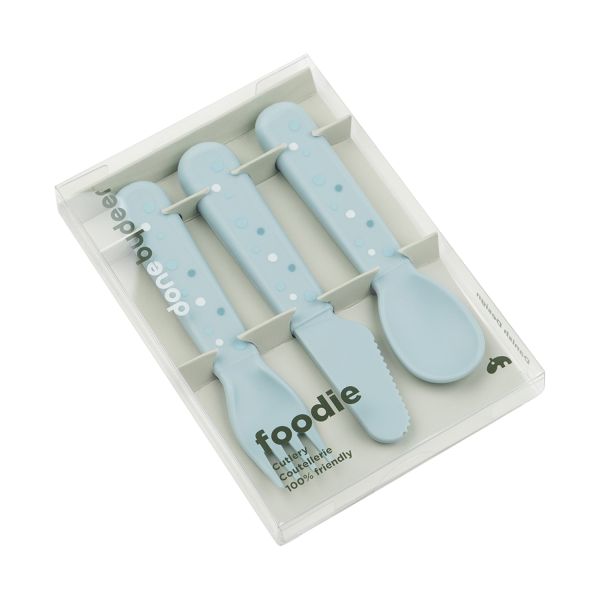 Done By Deer Happy Dots Bestekset - Blue