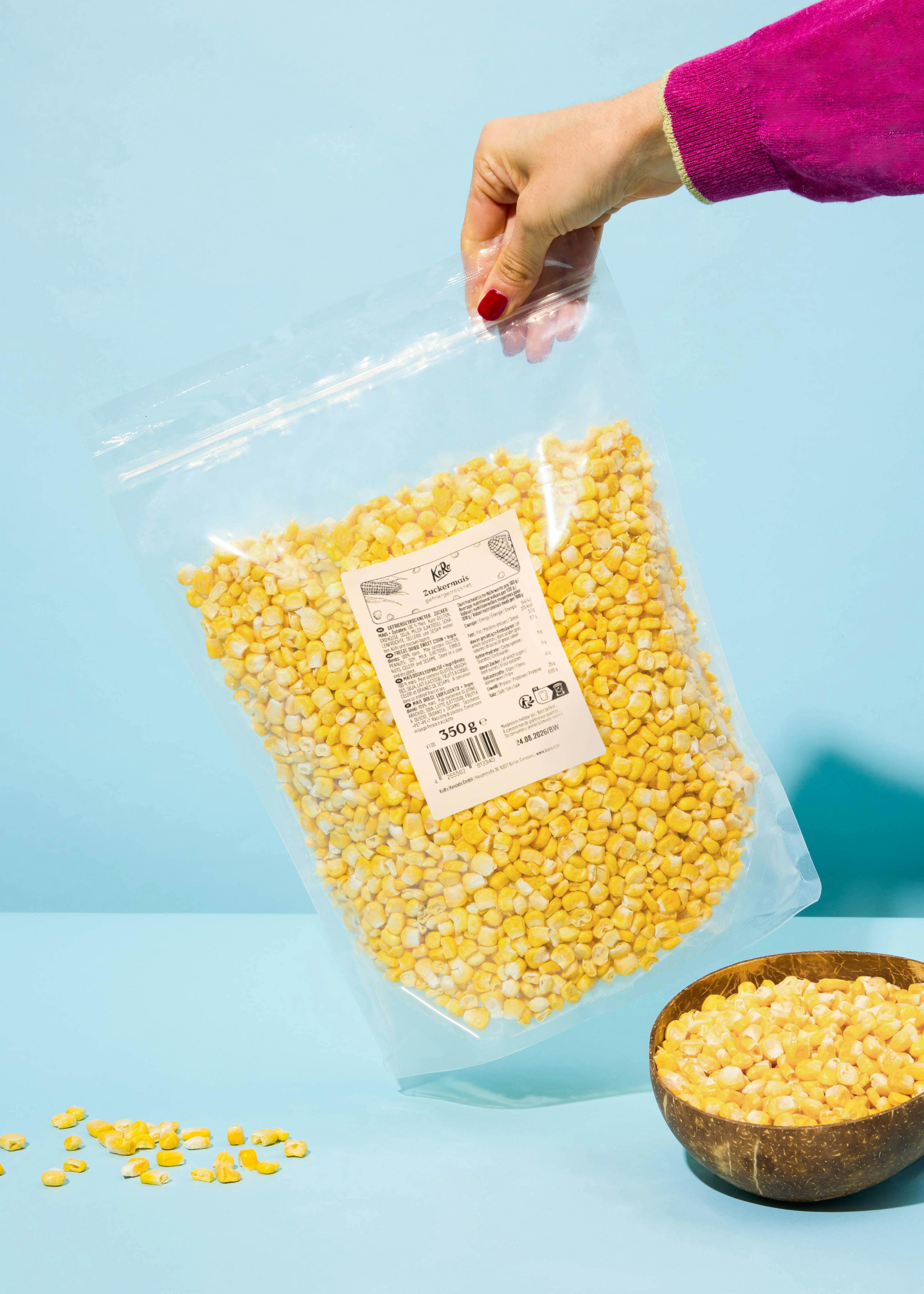 Gefriergetrockneter Mais 350 g