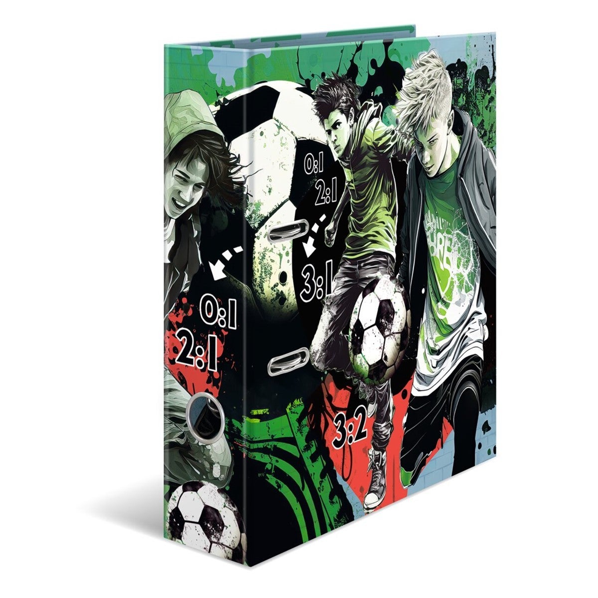 Herma Street Soccer map, DIN A4, 70mm breed, 1 stuk