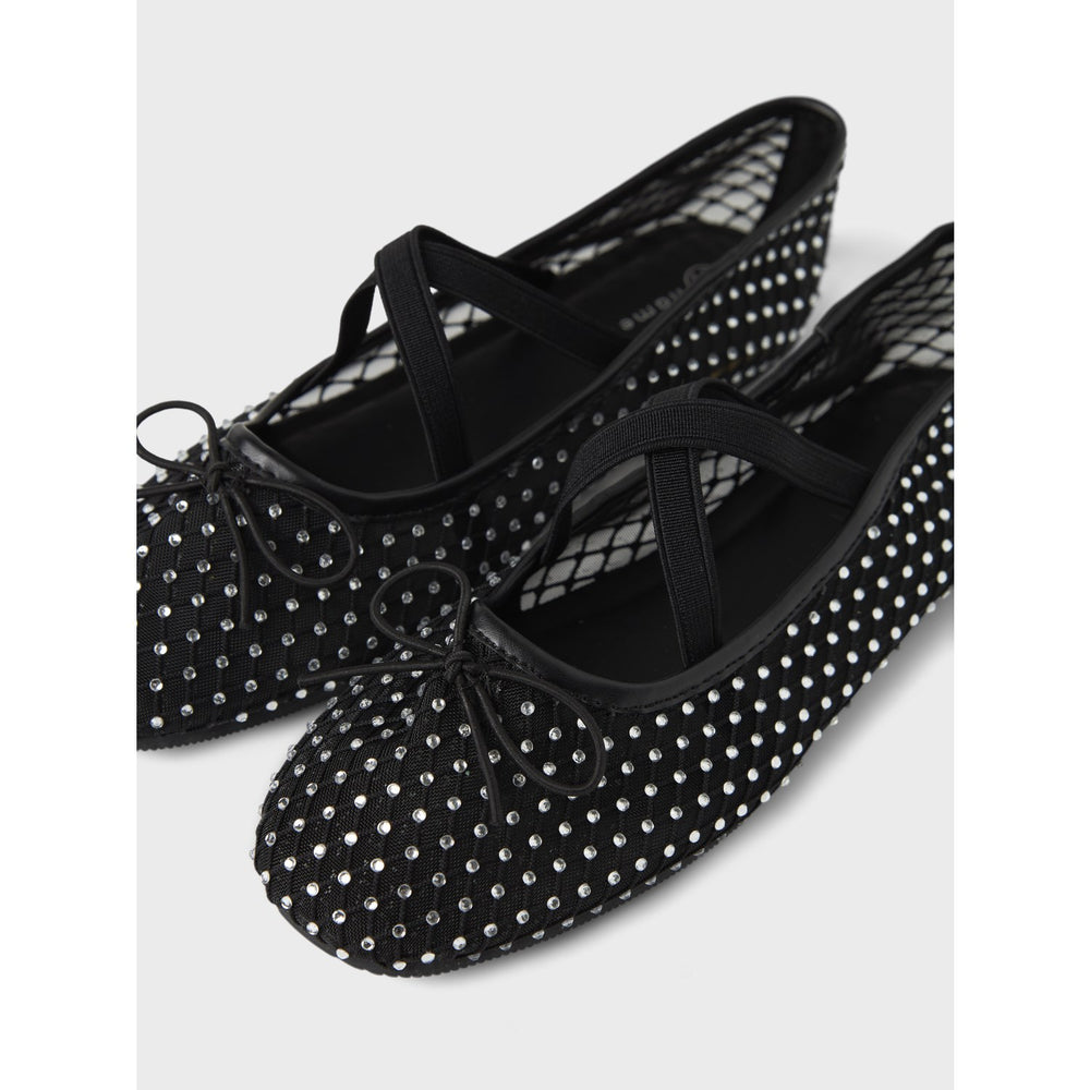 Køb Name It Black Kalua Ballerina Sko