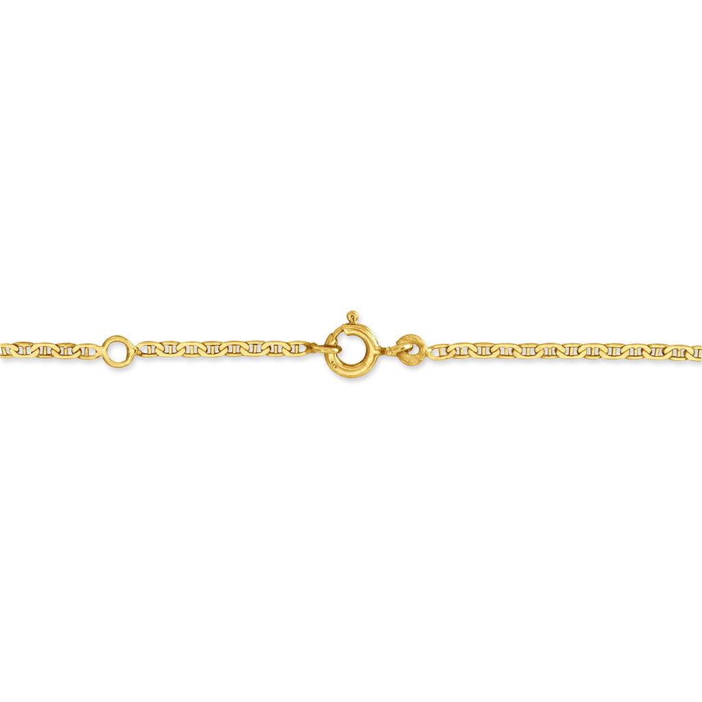 Bracelet Identité Estella Maille Cheval Or Jaune