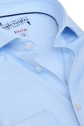 Pure H.Tico The Functional Shirt Strepen Blauw 4028-21750-160 kopen