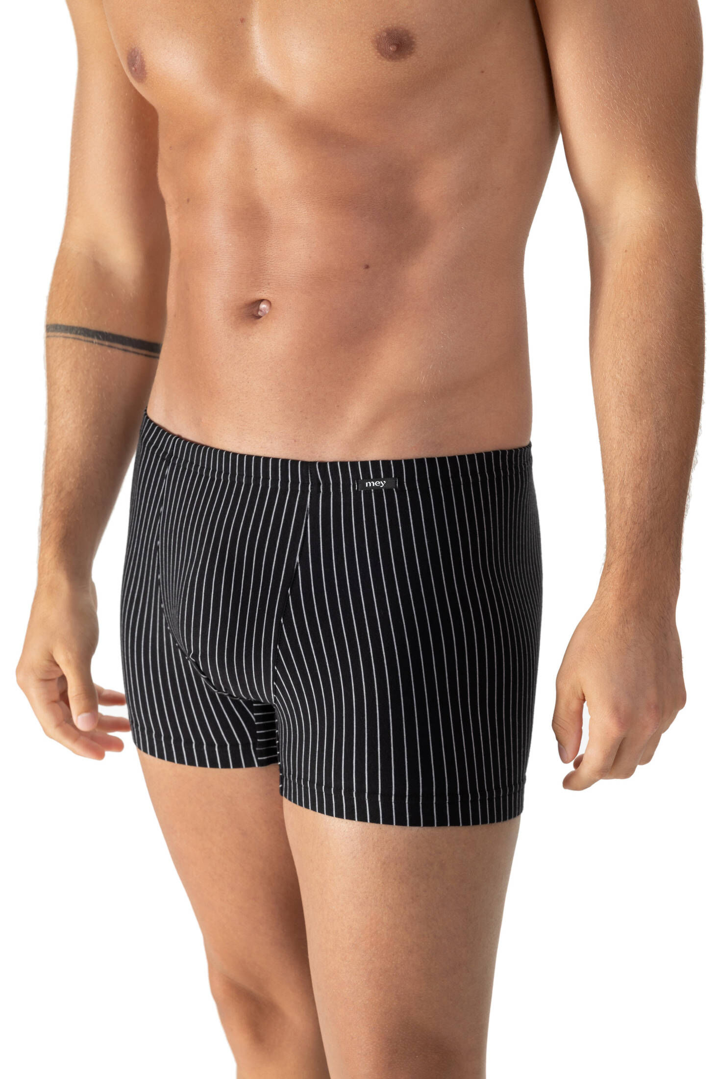 mey| Herren Shorty Serie BC Stripes