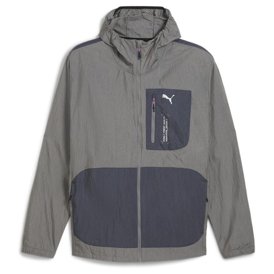 PUMA Veste d'Entraînement Seasons WindCELL - Gris