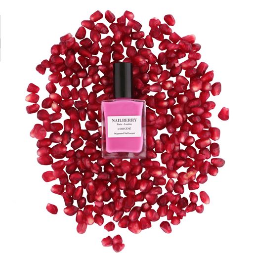 Nailberry L’Oxygéné Nail Polish, Pomegranate Juice