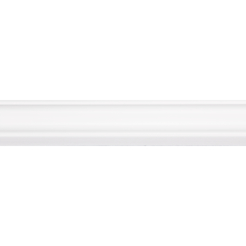 Decorlijst grenen wit gelakt 9x29mm 270cm