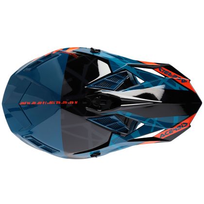 Casque cross Acerbis X-TRACK VTR ECE 2206 2024 - Noir / Vert