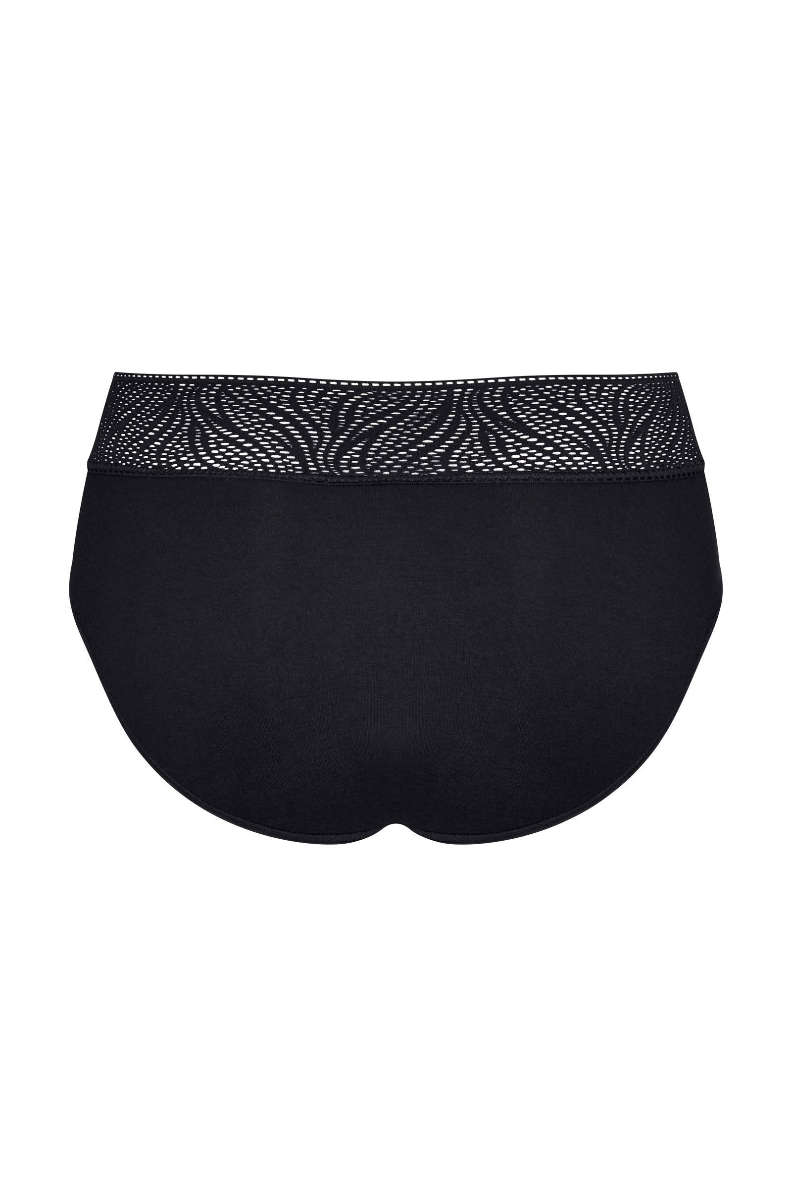 Sloggi menstruatieslip Hipster Light zwart