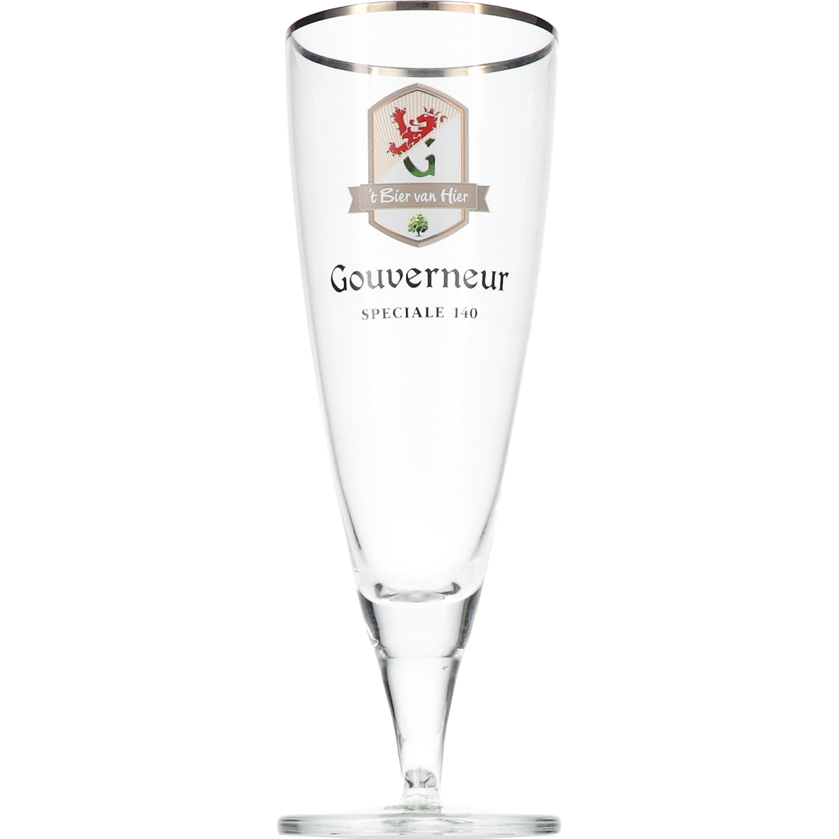 Gouverneur bierglas 't Bier van Hier 25 cl